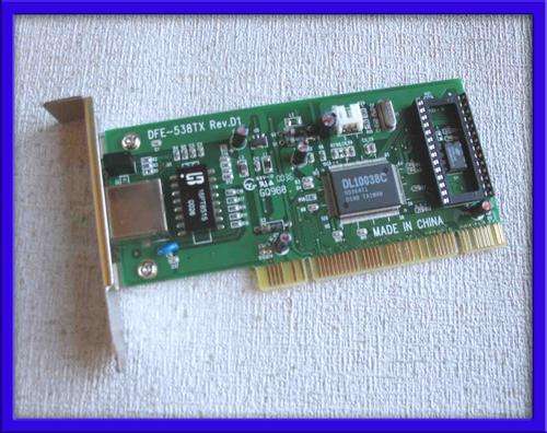 4 x D-Link 10/100Mbps UTP network cards - JOB LOT 3