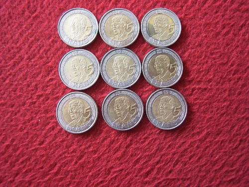 *** 2008 BIRTHDAY COINS!!! *** 9 X CIRCULATED COINS.