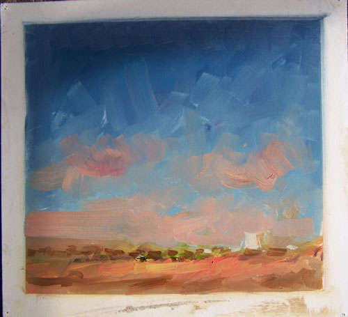 LITTLE OIL PAINTING DONE BY ERIC EATWELL