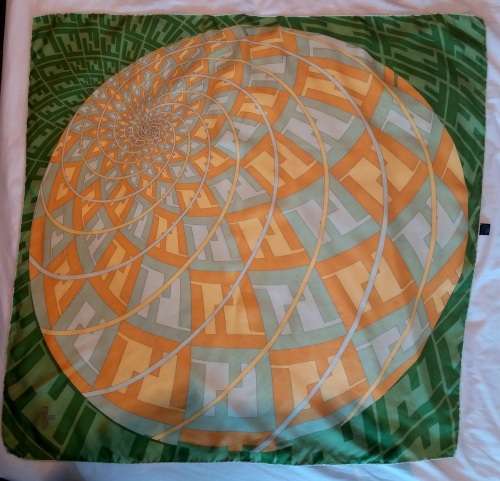Authentic Fendi silk scarf! GREAT PRICE (worth over R2000)!