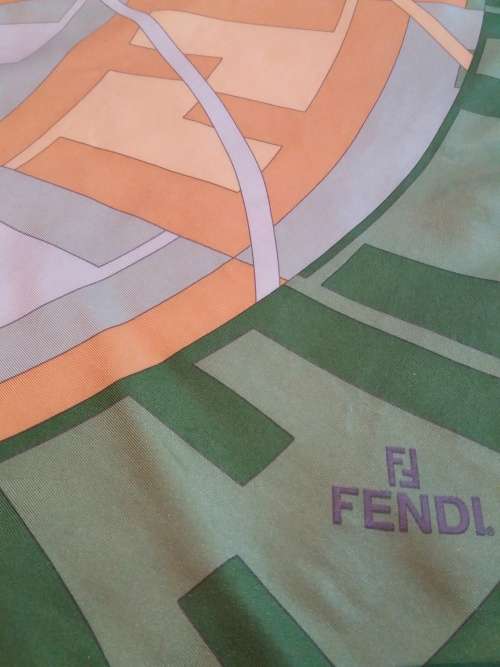 Authentic Fendi silk scarf! GREAT PRICE (worth over R2000)!