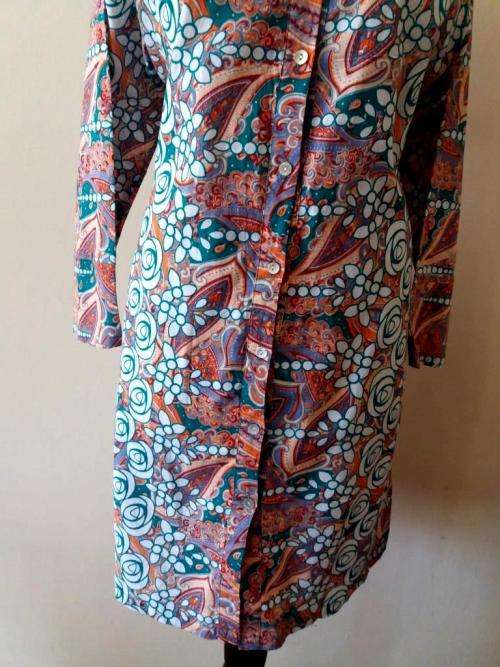 Colourful wax print shirt by Gypsy