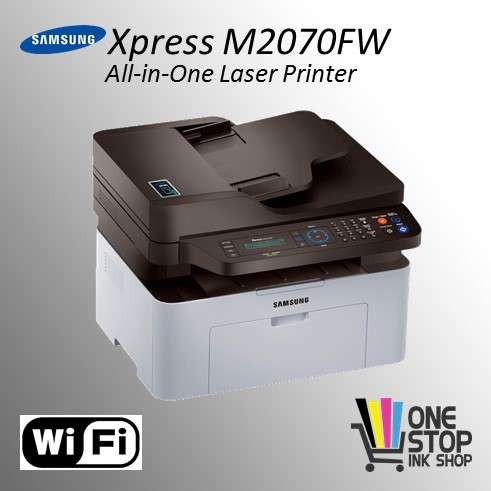 Samsung SL-M2070FW All-in-one (Print/Copy/Scan/Fax) Wireless Mono Laser Printer