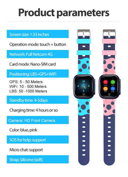 Kids 4G Video Calling Smart Watch