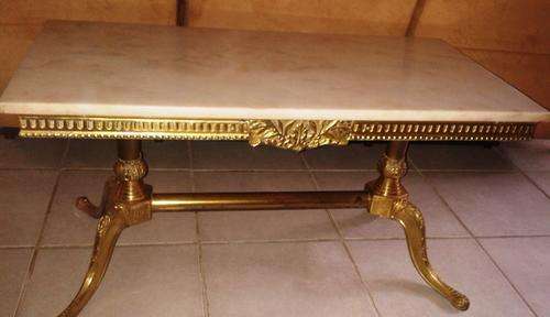 Marble and Brass coffee table Pta East