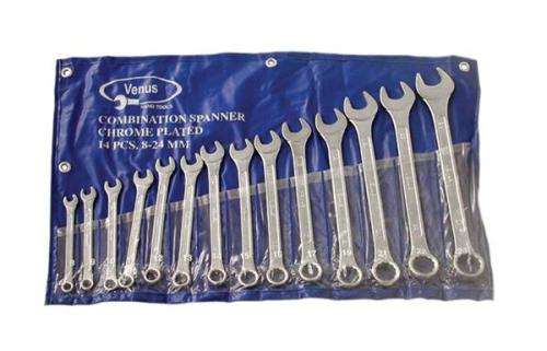14 Piece Combination Spanner Set