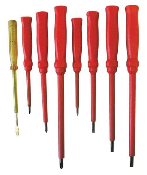 8 Piece Insulated Screwdriver Set