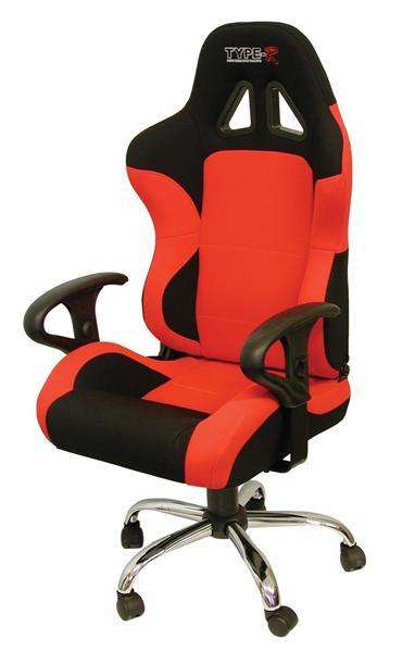 Reclinable Racing Office Chair - Red