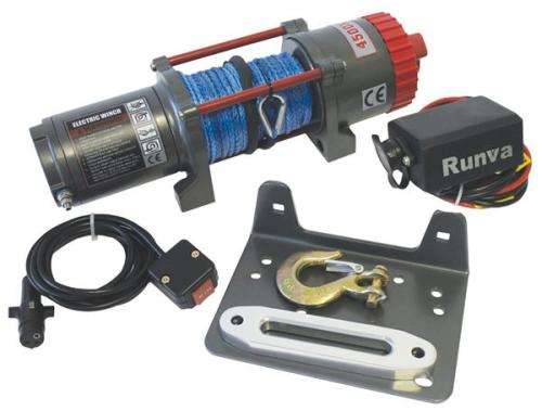 Runva Electric Winch - 12 Volt - 4500lb (2 Ton)