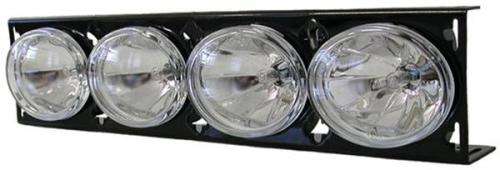 4 Light Light Bar with H3 Globes