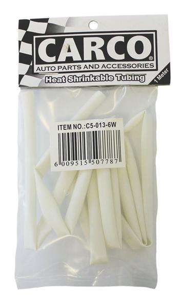Heat Shrink Roll - White - 6mm x 1m