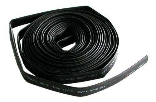Heat Shrink Roll - Black - 10mm x 10m