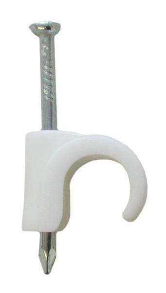 10mm Cable Clip Hook - Pack of 100