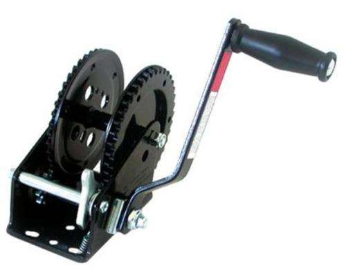 Hand Winch with Doube Gears - Capacity = 907kg (2000lb)
