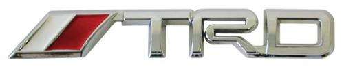 TRD Red \ Chrome Emblem