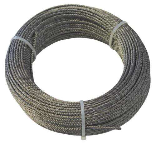 Stainless Steel Wire Rope - 3mm - 7x7 Core