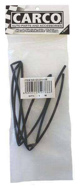 Heat Shrink Roll - Black - 2mm x 1m