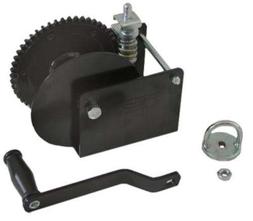 Hand Winch with Worm Gear - Capacity = 1360kg (3000lb)