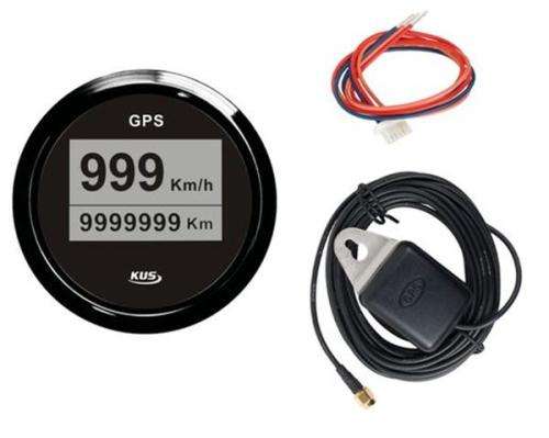 Digital GPS Speedometer - Black