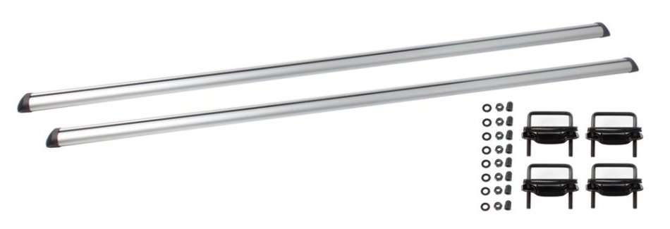 Bolt Down Aluminium Roof Bars - 135cm Length