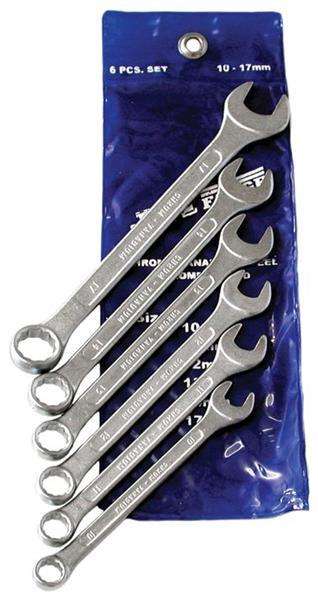6 Piece Combination Spanner Set