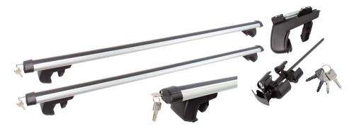Aluminium Roof Rack that fits on Closed Roof Rails - 120cm Length