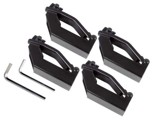 Universal Aluminium Roof Bars that fits on Roof Rails - 120cm Length