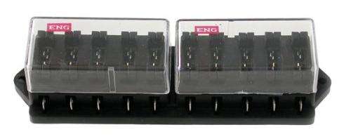 Blade Fuse Box - Standard Plug in Fuse - 12 Way