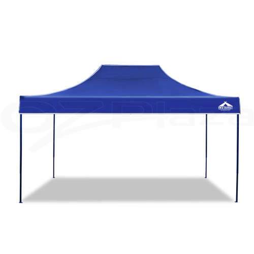Gazebo - 3m x 4.5m - Blue - Heavy Duty - Waterproof