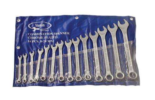 14 Piece Combination Spanner Set