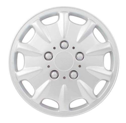 Silver Wheel Cover Set - 15"