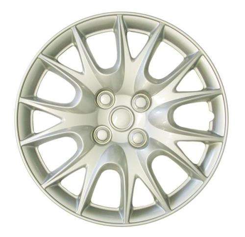 Silver Wheel Cover Set - 13"