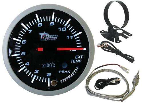 60mm Electronic Exhaust Gas Temperature Gauge with Sensor