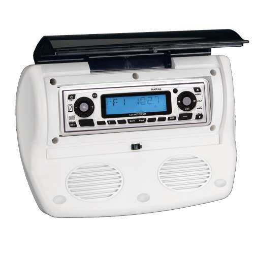 Waterproof Radio Housing with Speakers