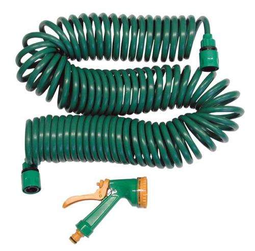 Coil Type Garden Hose (15 Meter)