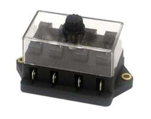 Blade Fuse Box - Standard Plug in Fuse - 4 Way