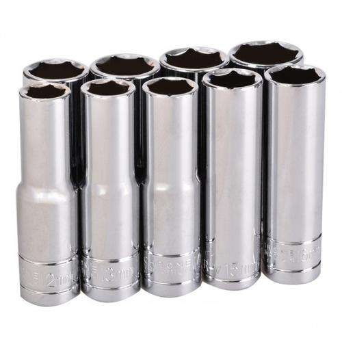 8 Piece Tube Socket Set 1/2" Drive