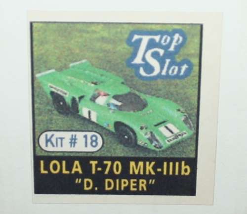 TOP SLOT 1/32 LOLA T-70 MK-IIIB KIT BUILD - NEW, BOXED.  SEE DESCRIPTION