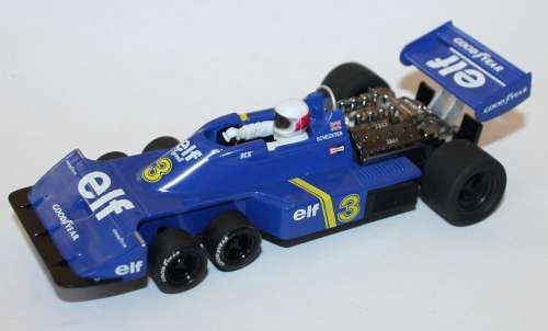SCALEXTRIC TYRRELL P-34 6 WHEELER (SPAIN) JODY SCHECKTER.  SEE DESCRIPTION