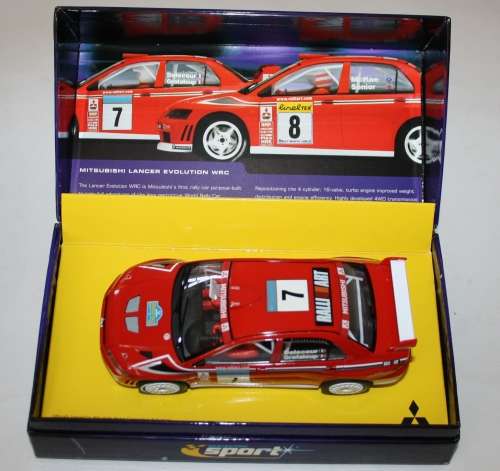 SCALEXTRIC SPORT MITSUBISHI LANCE EVOLUTION 7.  LIMITED EDITION, NEW.  SEE DESCRIPTION