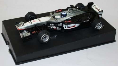 SCX MCLAREN MERCEDES MP4/16 "DAVID".  BOXED.  SEE DESCRIPTION