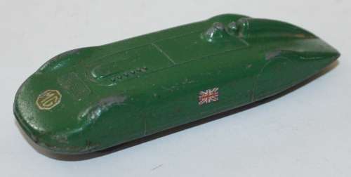 DINKY TOYS MG LAND SPEED RECORD CAR.  SEE DESCRIPTION