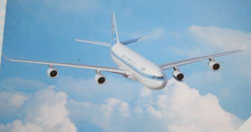 HERPA 1/500 AIRBUS A340-300 "OLYMPIC AIRWAYS" NEW, BOXED.