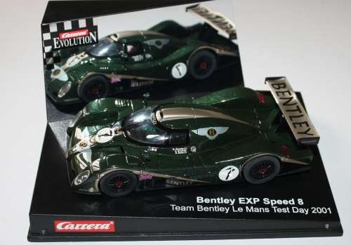 CARRERA EVOLUTION BENTLEY EXP SPEED 8 TEST DAY. BOXED. SEE DESCRIPTION
