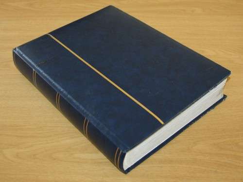 STUNNING PRINZ 32 PAGE (64 SIDES) STOCKBOOK WITH 25 SIDES FULL OF SWA CONTROLS
