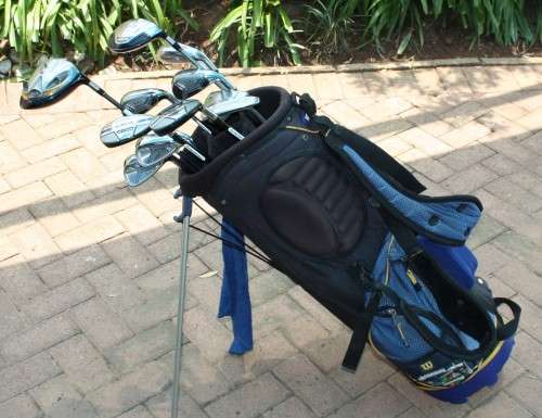 STUNNING ADAMS GOLF HUGE SET PLUS PIVOT BAG. HARDLY USED. SEE DESCRIPTION