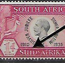 SCARCE UNION 1935 JUBILEE UNMOUNTED MINT SET WITH VARIETIES.  HUGE CV !!!