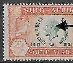 SCARCE UNION 1935 JUBILEE UNMOUNTED MINT SET WITH VARIETIES.  HUGE CV !!!