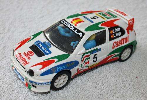 SCX TOYOTA CORROLLA WRC 4WD "CASTROL".  SEE DESCRIPTION.