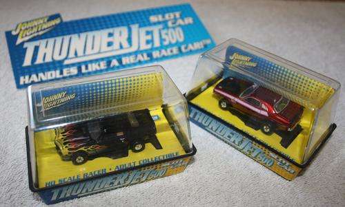 JOHNNY LIGHTNING HO SCALE SLOT CARS - PAIR MINT.  SEE DESCRIPTION.